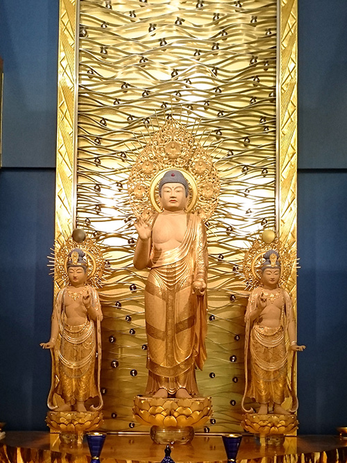 Three Bhaiṣajyaguruvaidūryaprabha at Buō san An’yō-in, Tokyo