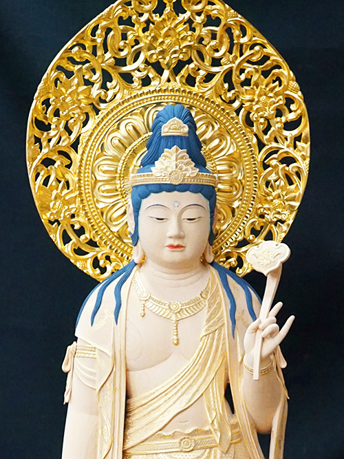 Mañjuśrī bodhisattva and Samantabhadra bodhisattva at Hōtai-ji, Shizuoka