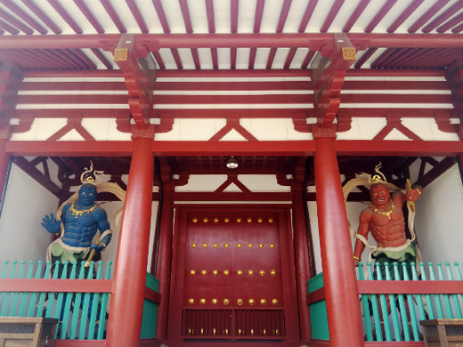 (Restoration) Niō statues at Shiten’nō-ji, Osaka